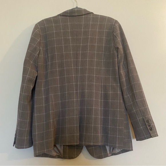 a new day Plaid Longline Blazer 16 - Picture 3 of 6